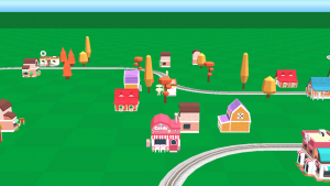 トーマスゲーム画面